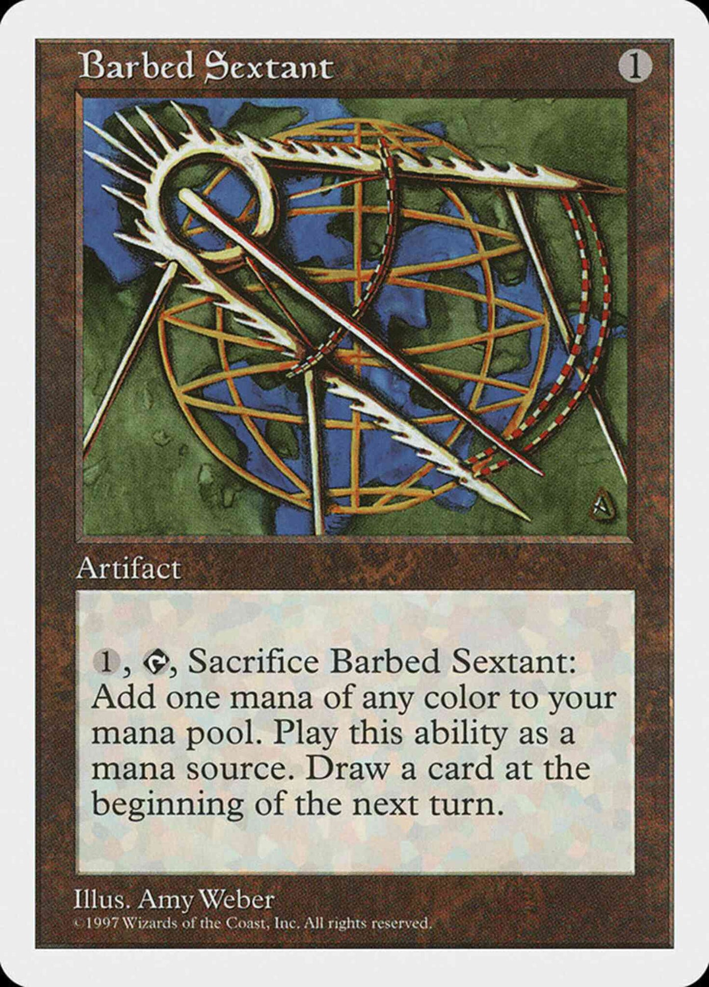 Barbed Sextant [351] [Fifth Edition] [Non-Foil]