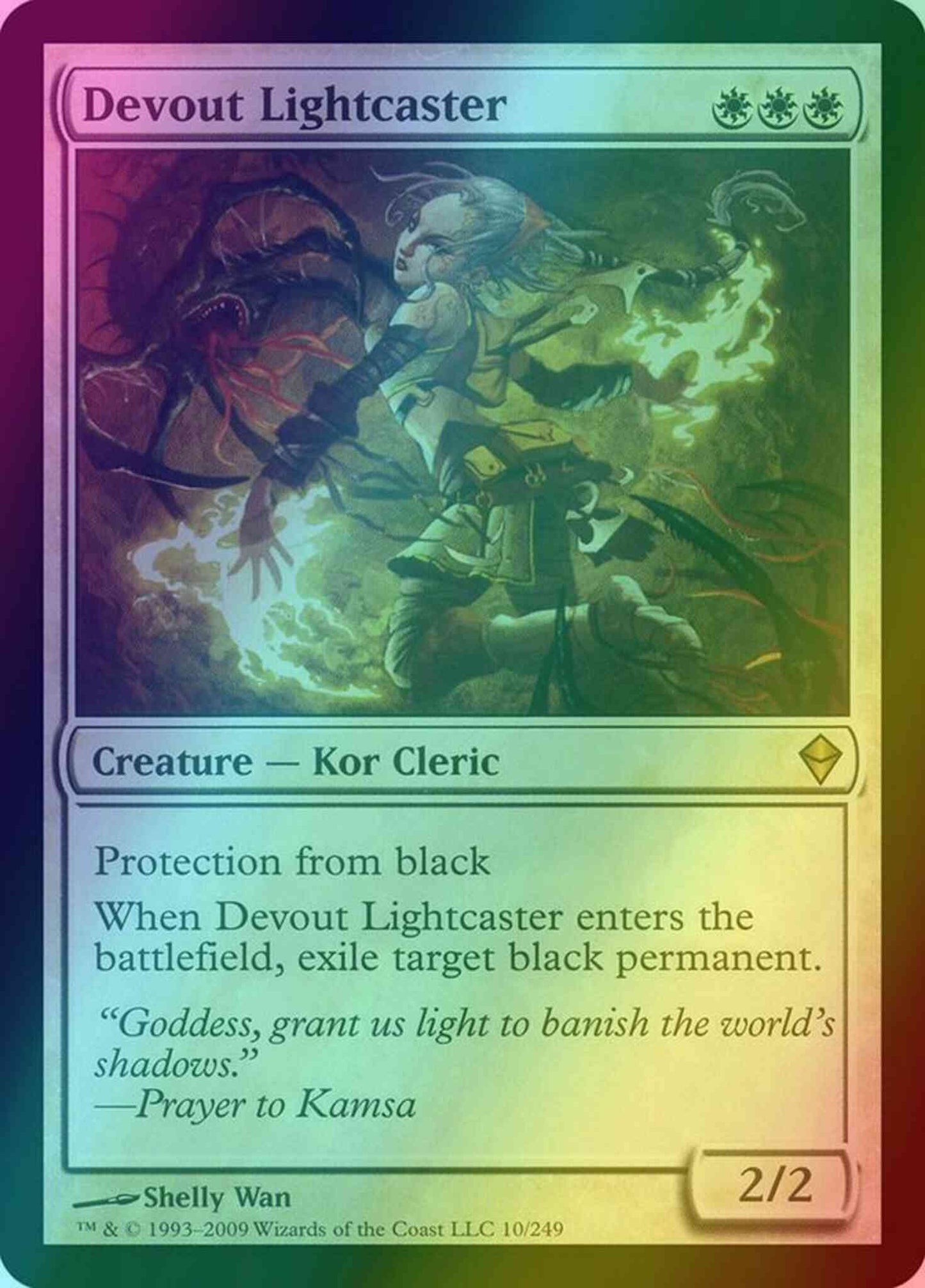 Devout Lightcaster [10] [Zendikar] [Foil]