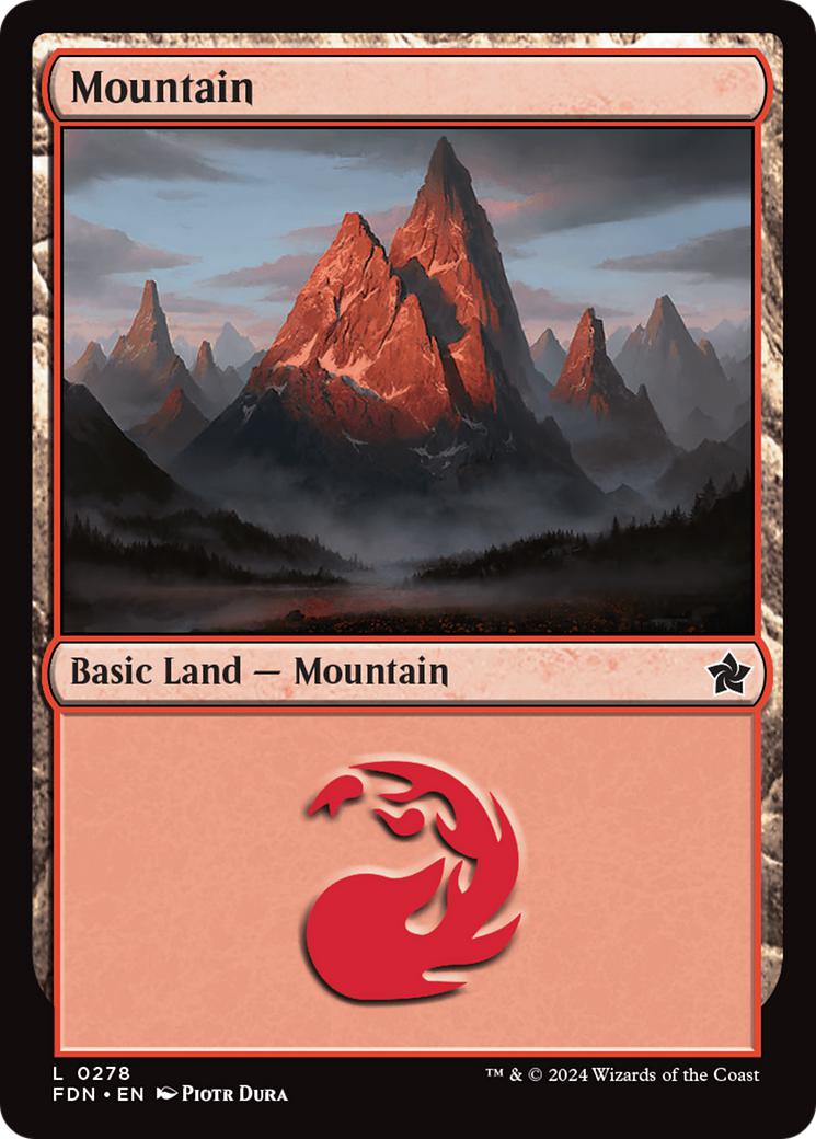 Mountain [278] [Foundations] [Non-Foil]