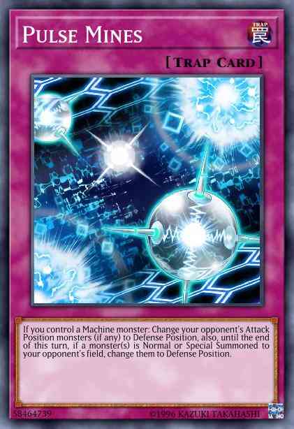 Pulse Mines - SP18-EN046 - Starfoil Rare - 1st Edition