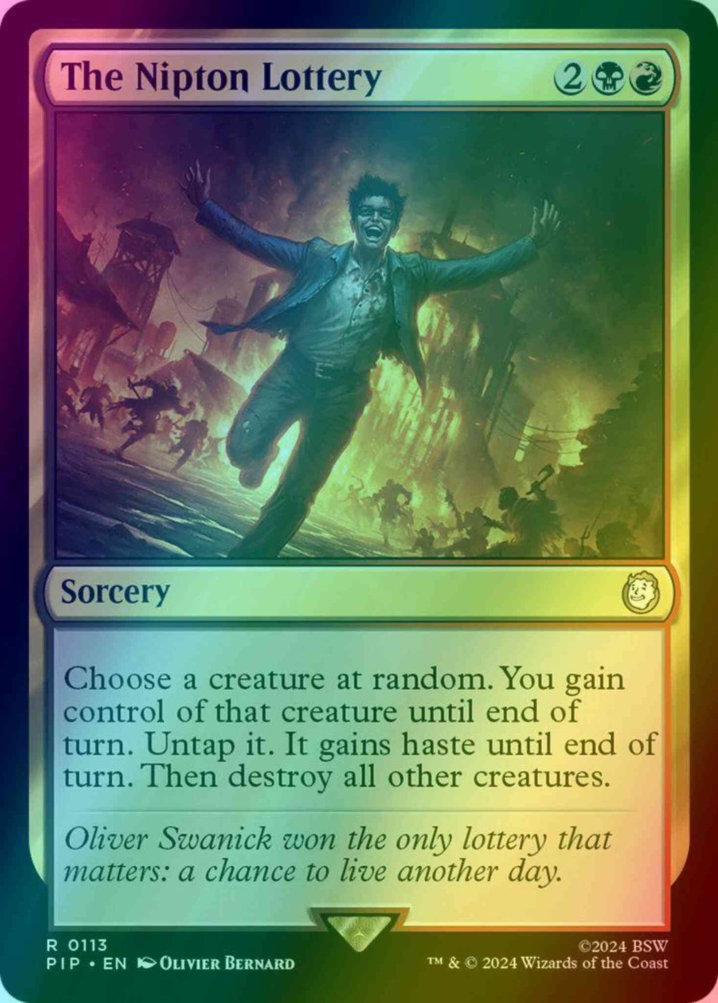 The Nipton Lottery [113] [Fallout] [Foil]