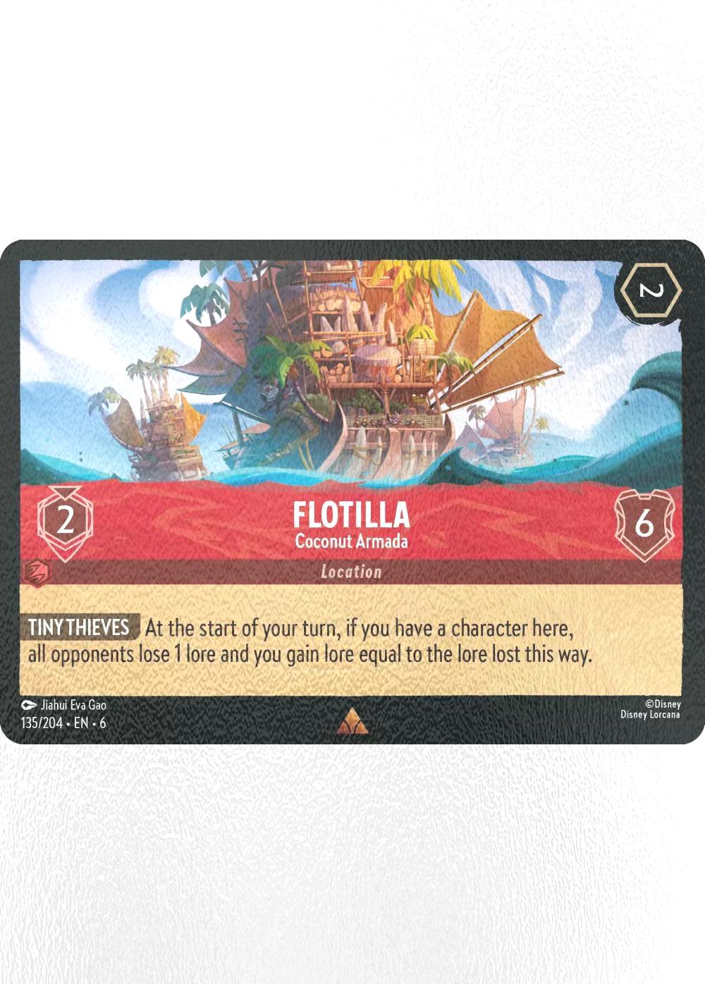 Flotilla - Coconut Armada - 135/204 [Azurite Sea] [Cold Foil]