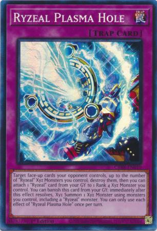 Ryzeal Plasma Hole - CRBR-EN010 - Collector's Rare - 1st Edition