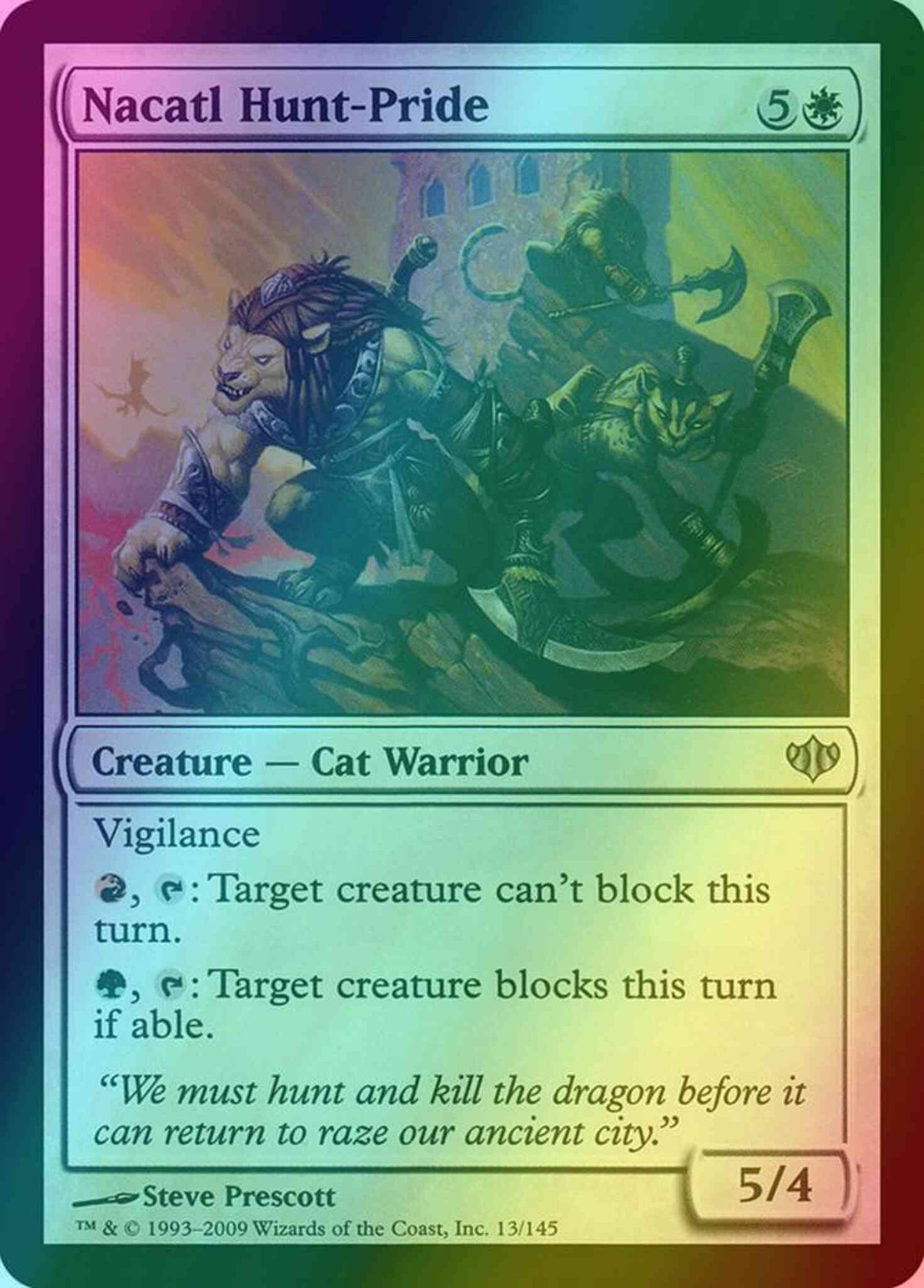 Nacatl Hunt-Pride [13] [Conflux] [Foil]