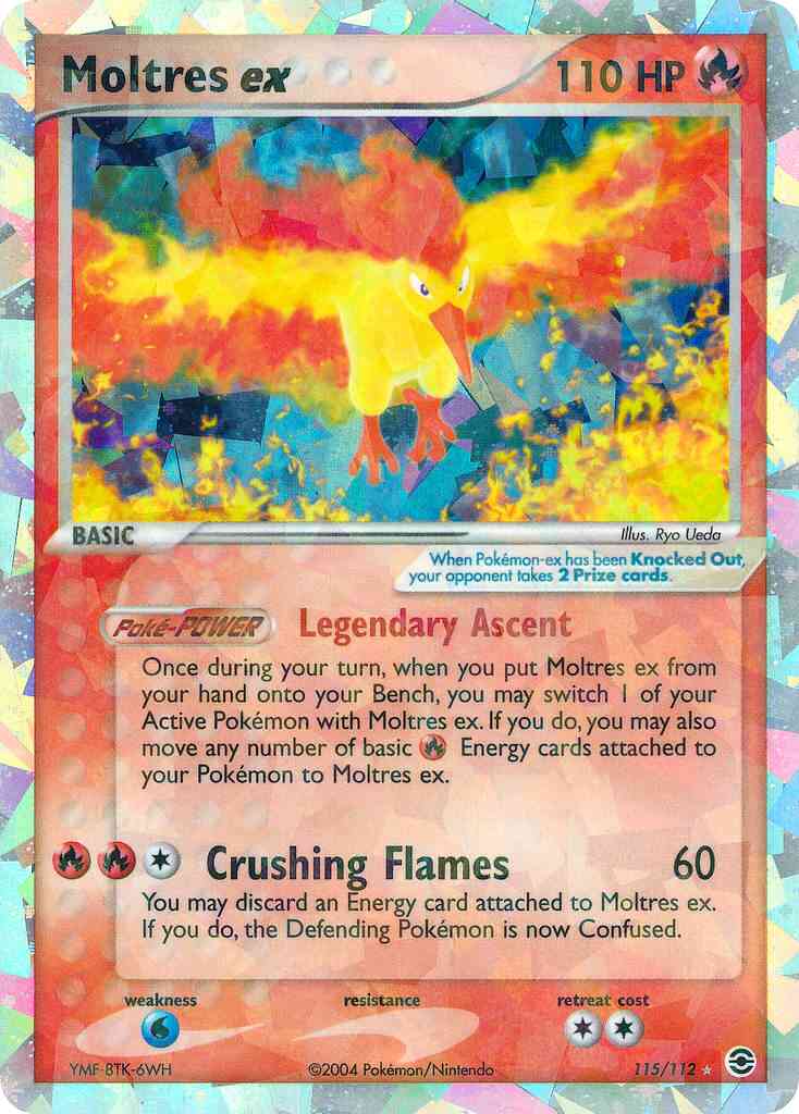 Moltres ex - 115/112 - Rare Holo EX [ex6-115] [Ultra]