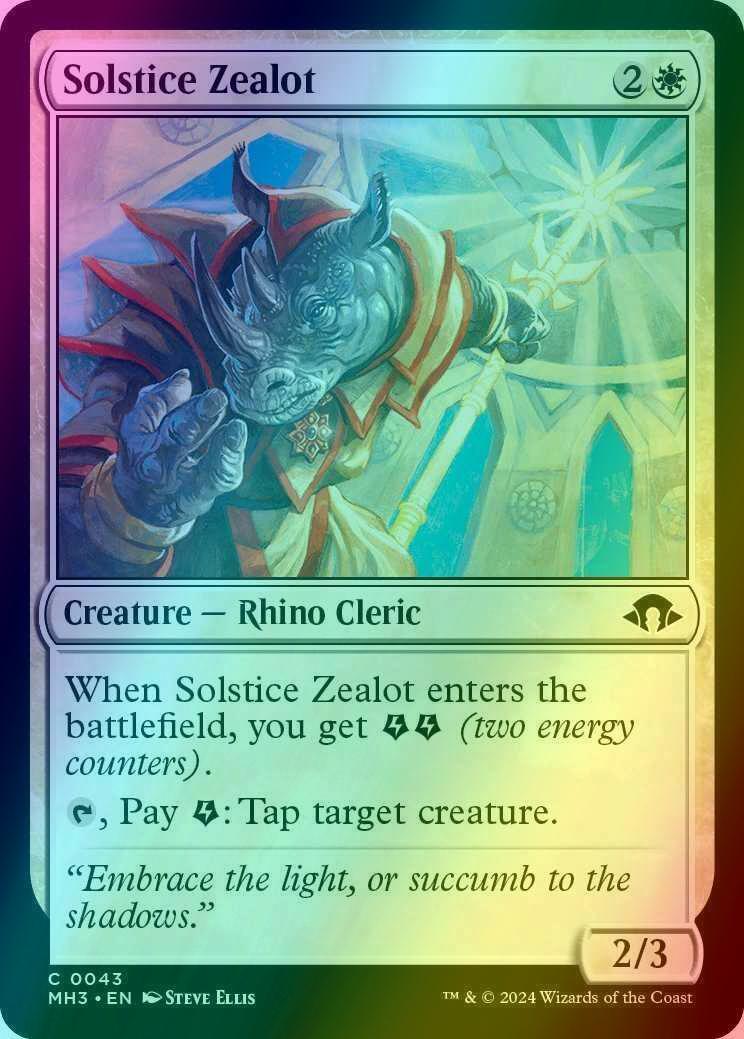 Solstice Zealot [43] [Modern Horizons 3] [Foil]