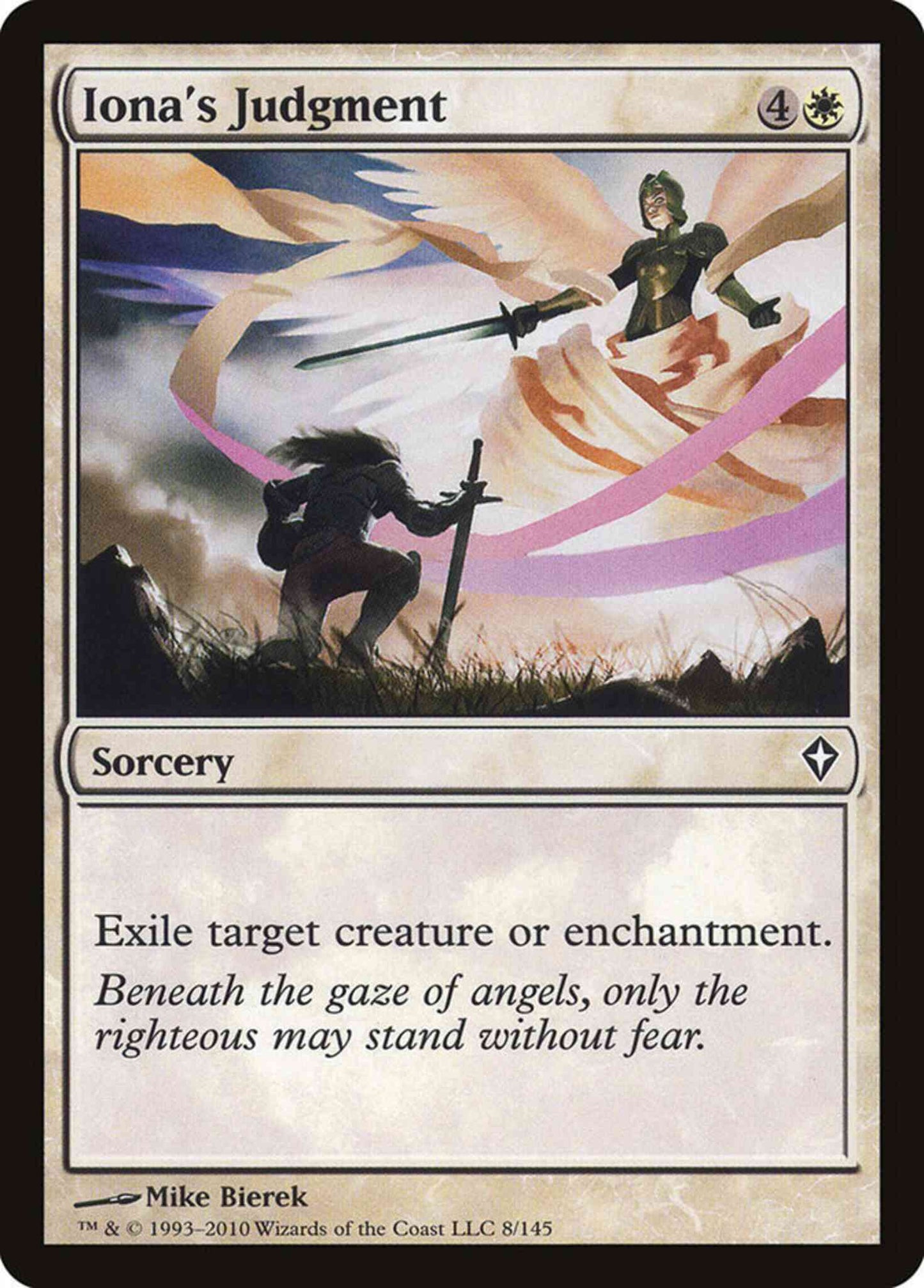 Iona's Judgment [8] [Worldwake] [Non-Foil]