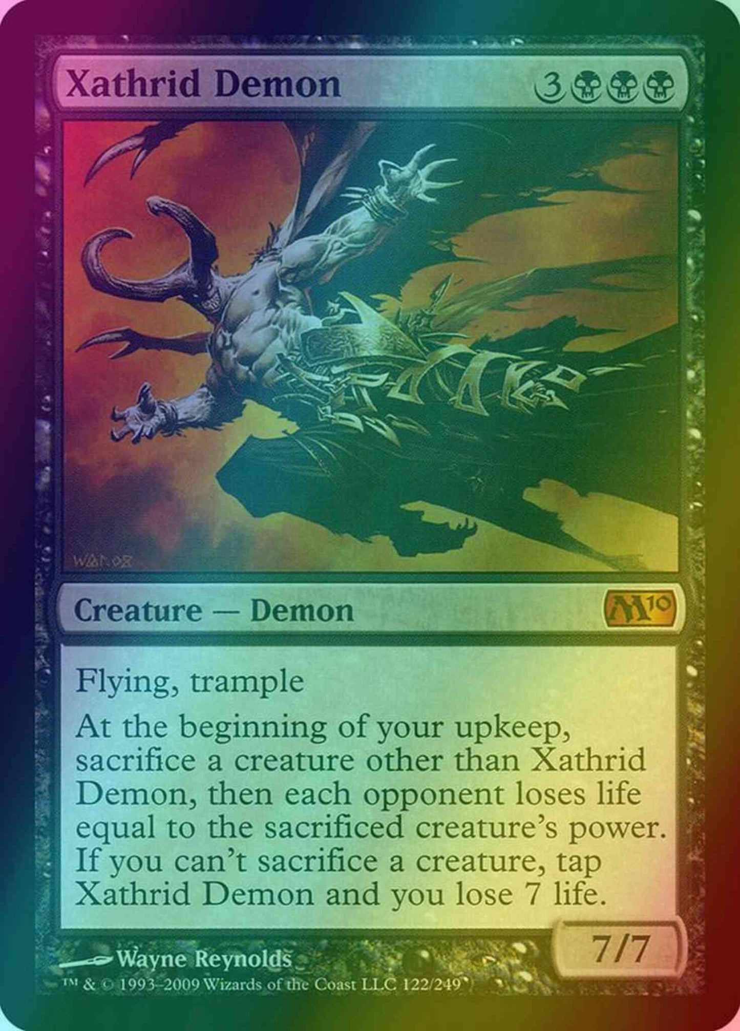Xathrid Demon [122] [Magic 2010] [Foil]