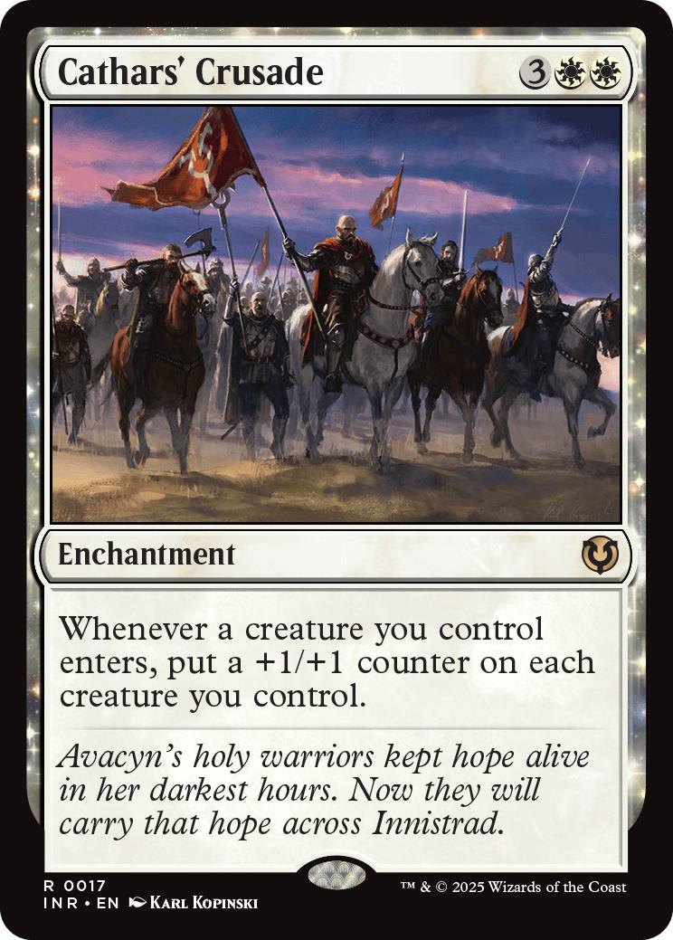 Cathars' Crusade [17] [Innistrad Remastered] [Non-Foil]