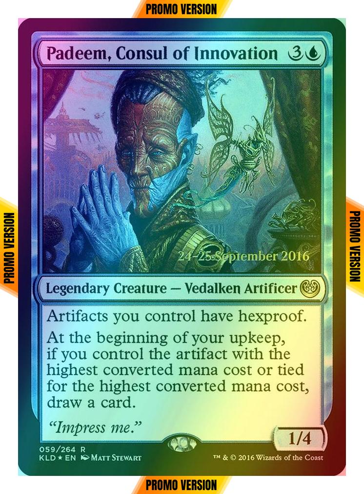 Padeem, Consul of Innovation [59s] [Kaladesh Promos] [Foil]
