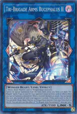 Tri-Brigade Arms Bucephalus II - PHHY-EN048 - Super Rare - 1st Edition