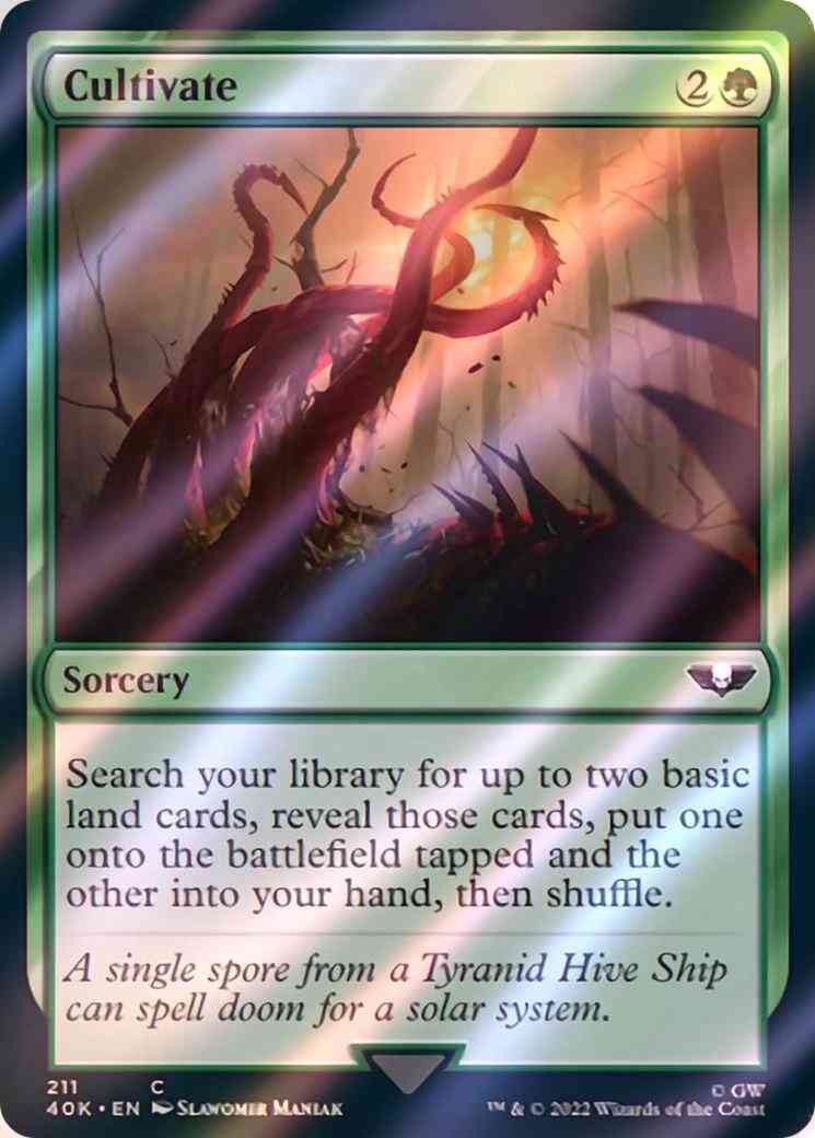 Cultivate [211] [Universes Beyond: Warhammer 40,000] [Surge Foil]
