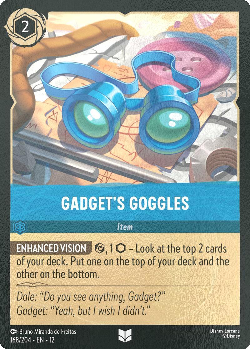 Gadget's Goggles - 168/204 [Wilds Unknown] [Cold Foil]