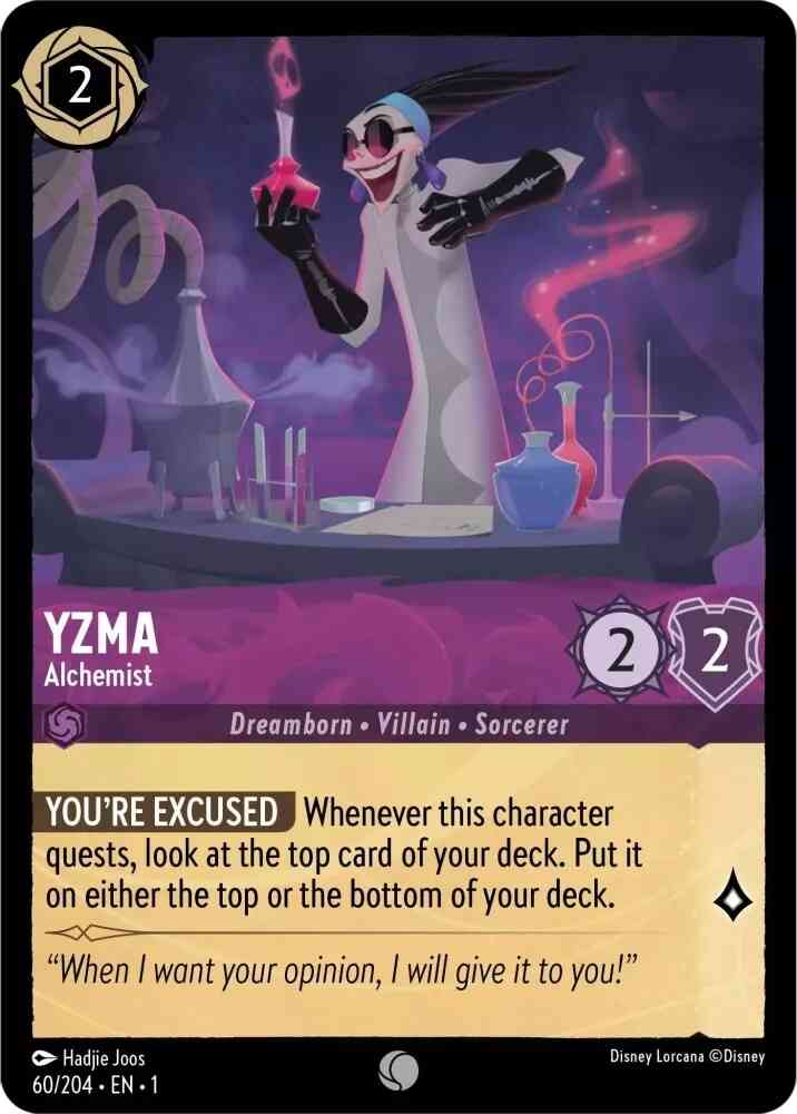 Yzma - Alchemist - 60/204 [The First Chapter] [Cold Foil]