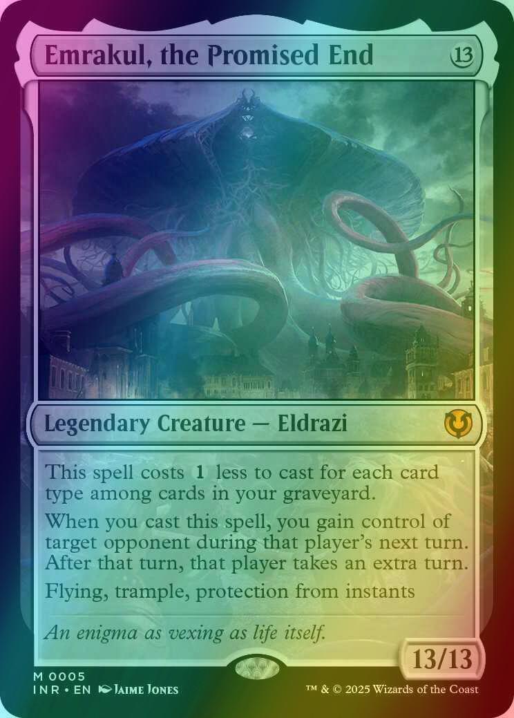 Emrakul, the Promised End [5] [Innistrad Remastered] [Foil]