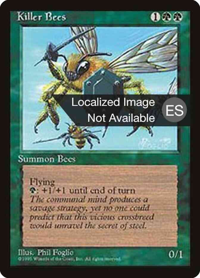 Killer Bees - Portuguese [254] [Fourth Edition Black Border: Portuguese] [Non-Foil]
