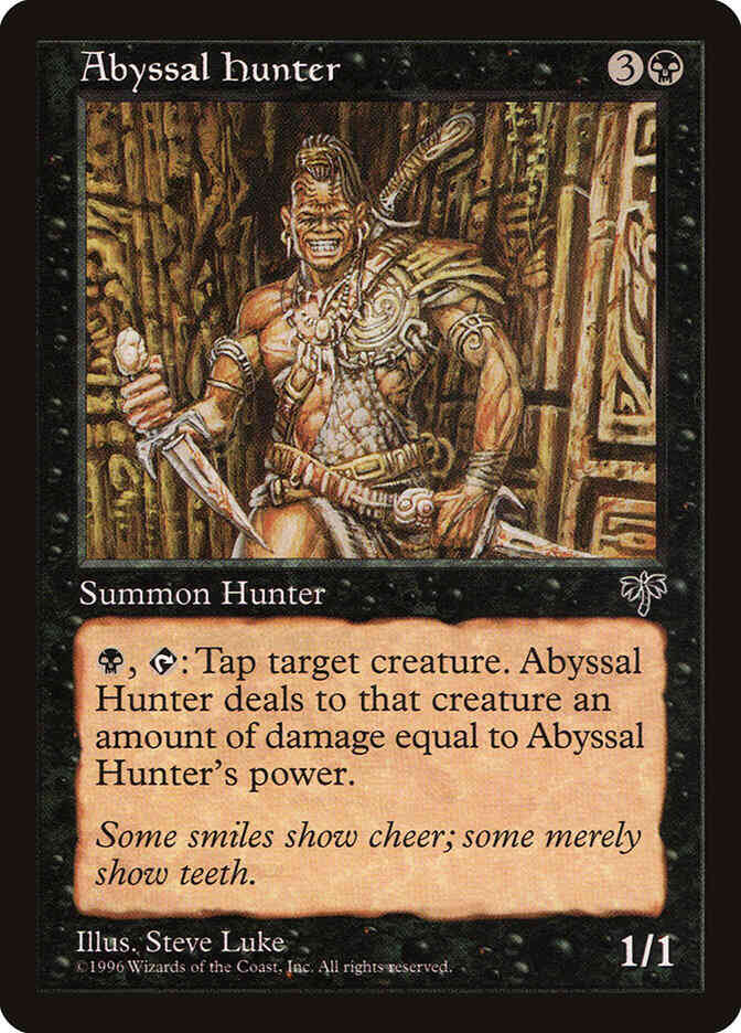 Abyssal Hunter [103] [Mirage] [Non-Foil]