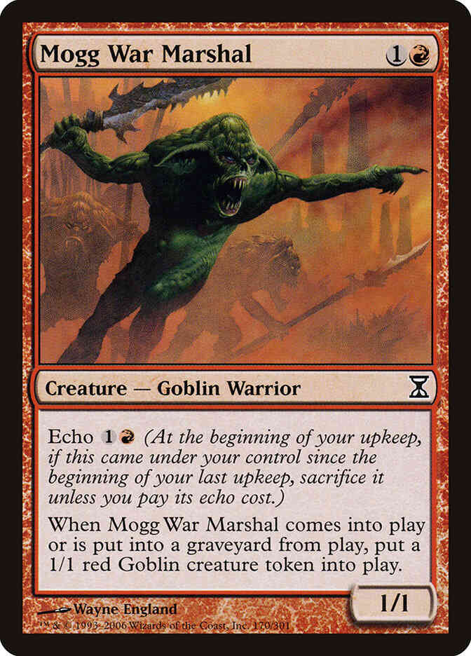 Mogg War Marshal [170] [Time Spiral] [Non-Foil]