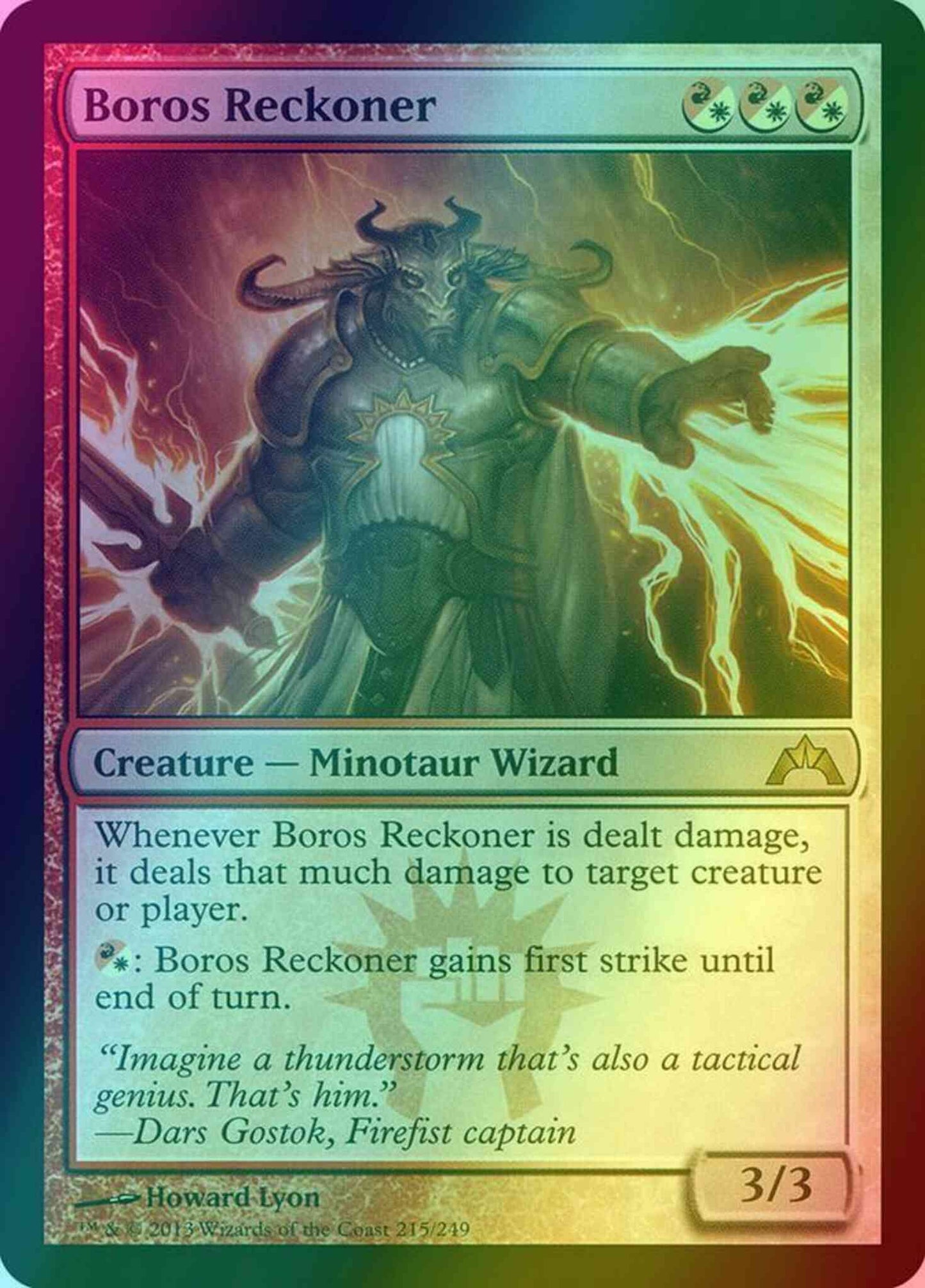 Boros Reckoner [215] [Gatecrash] [Foil]