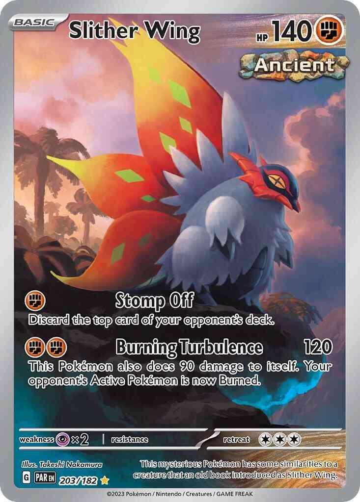 Slither Wing - 203/182 - Illustration Rare [sv04-203] [Ultra]