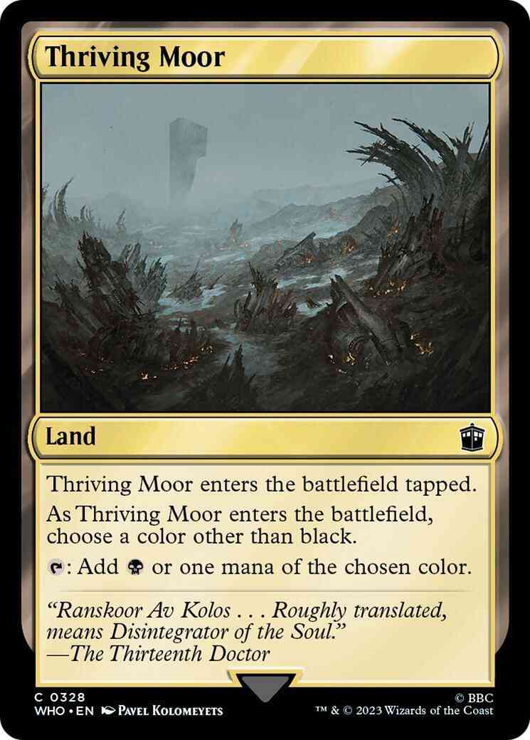 Thriving Moor [328] [Universes Beyond: Doctor Who] [Non-Foil]