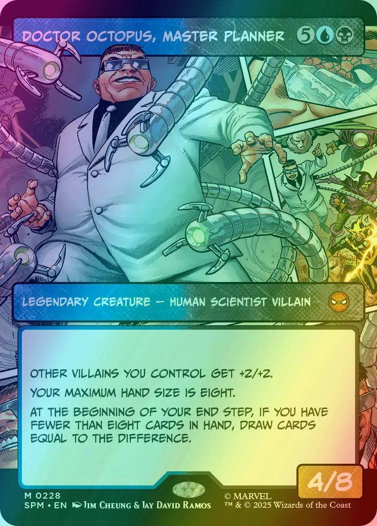 Doctor Octopus, Master Planner [228] [Borderless] [Panel] [Marvel's Spider-Man] [Foil]