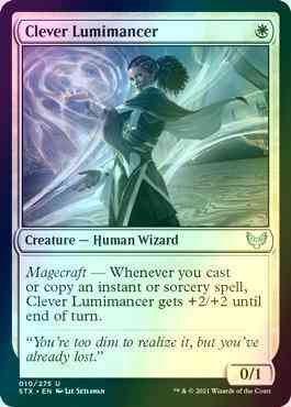 Clever Lumimancer [10] [Strixhaven: School of Mages] [Foil]