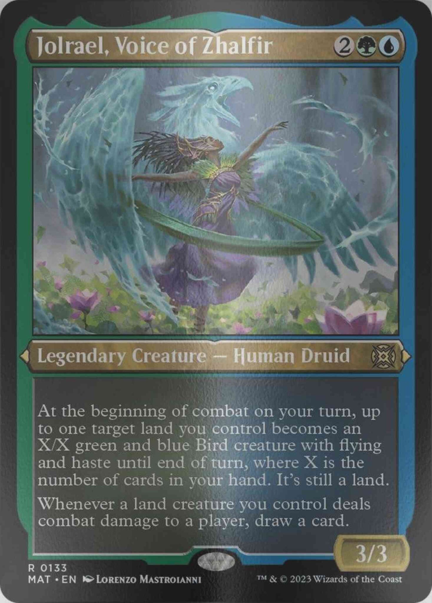 Jolrael, Voice of Zhalfir [133] [March of the Machine: The Aftermath] [Etched Foil]