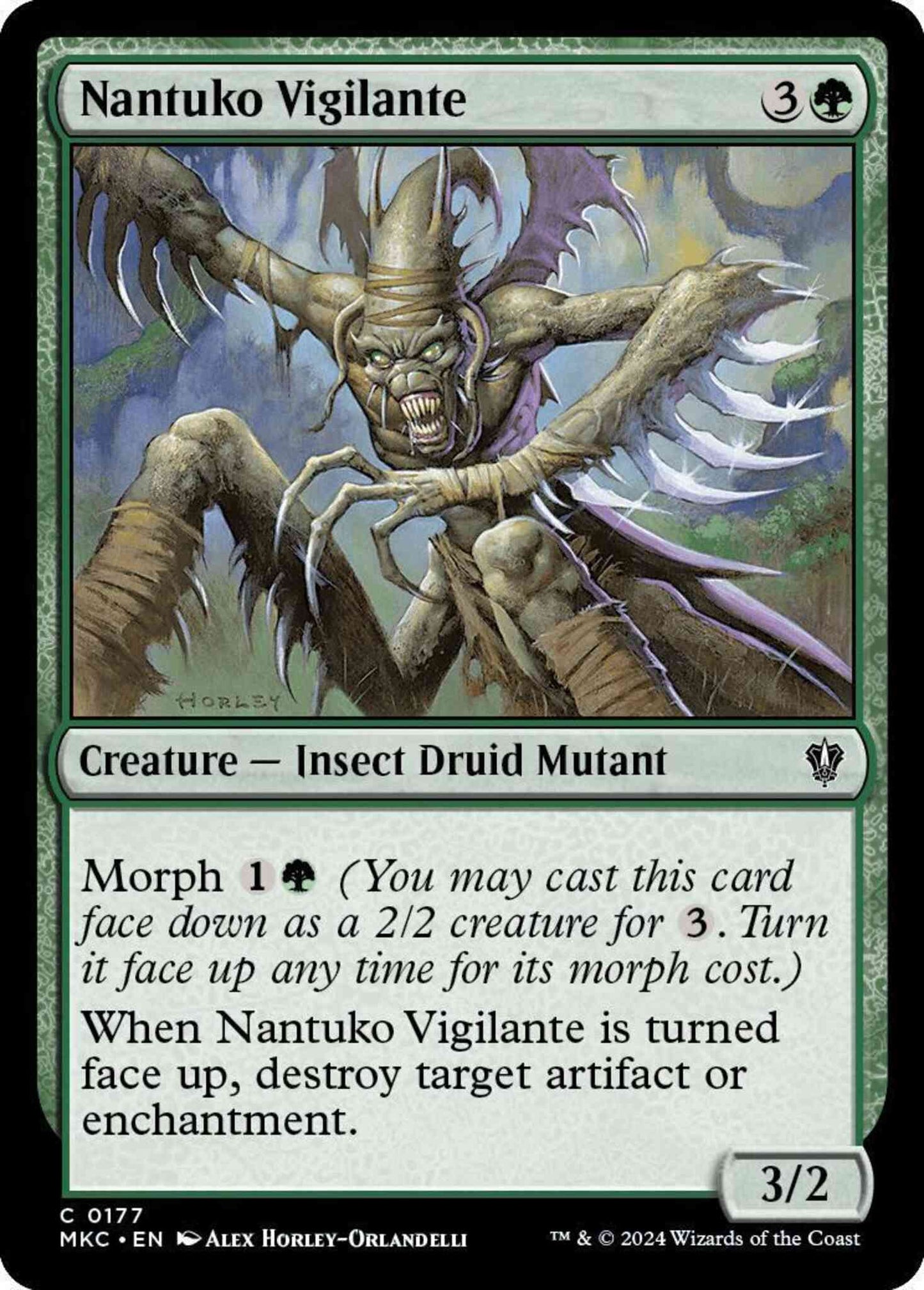 Nantuko Vigilante [177] [Murders at Karlov Manor: Commander] [Non-Foil]