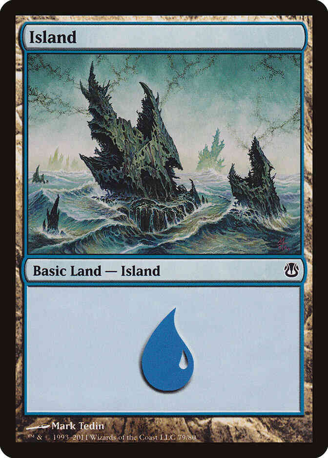 Island [79] [Duel Decks: Ajani vs. Nicol Bolas] [Non-Foil]