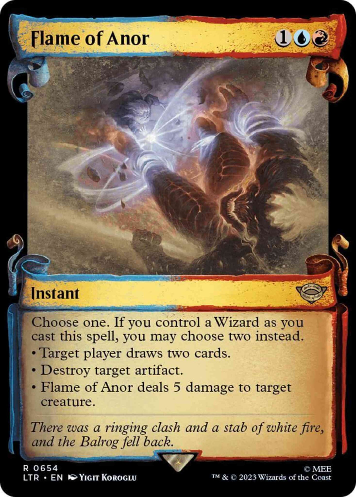 Flame of Anor [654] [Scrolls Showcase] [The Lord of the Rings: Tales of Middle-earth] [Non-Foil]