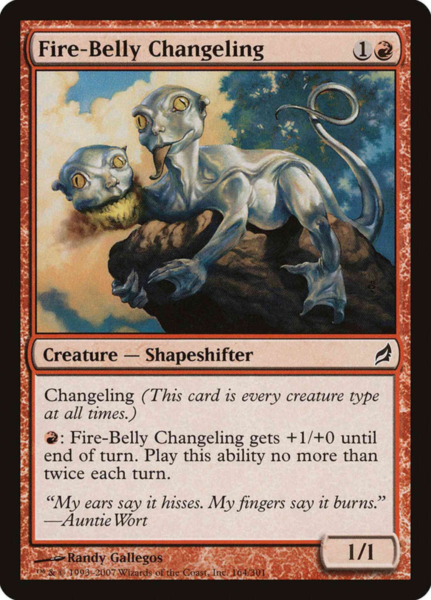 Fire-Belly Changeling [164] [Lorwyn] [Non-Foil]