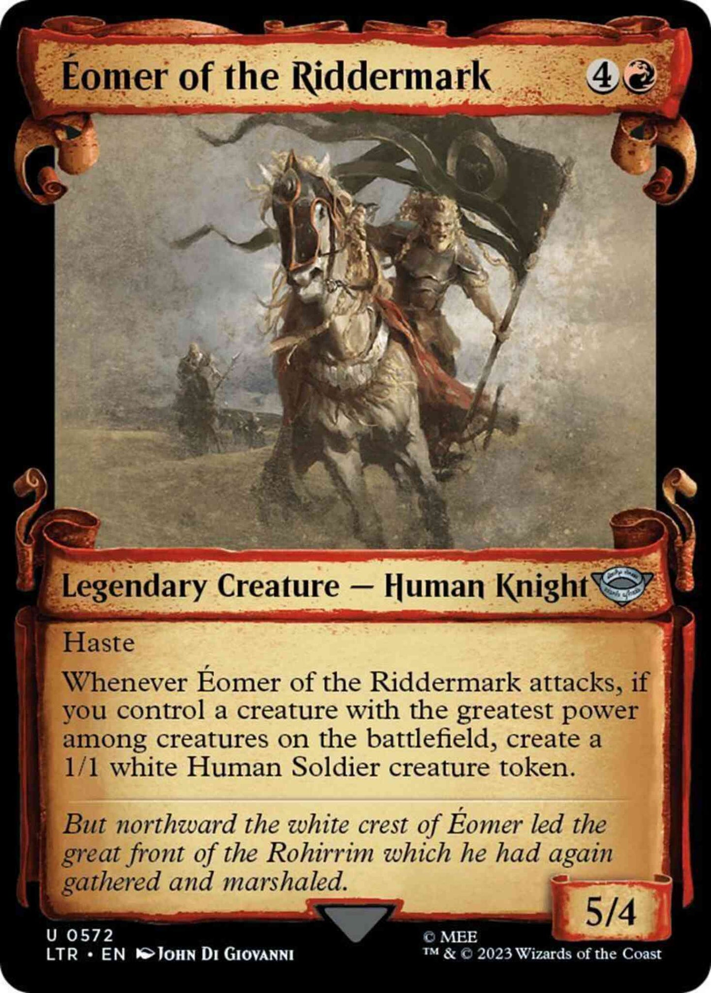 Éomer of the Riddermark [572] [Scrolls Showcase] [The Lord of the Rings: Tales of Middle-earth] [Non-Foil]