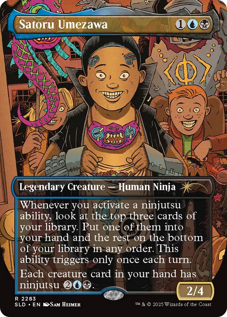 Satoru Umezawa [2283] [Borderless] [Trick or Treat] [Secret Lair Drop] [Non-Foil]