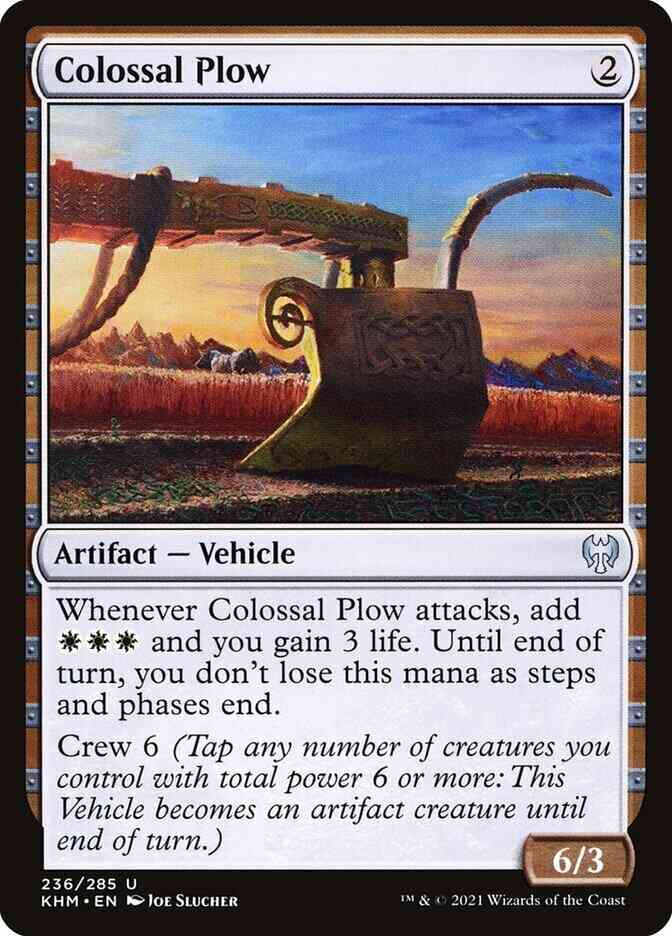 Colossal Plow [236] [Kaldheim] [Non-Foil]