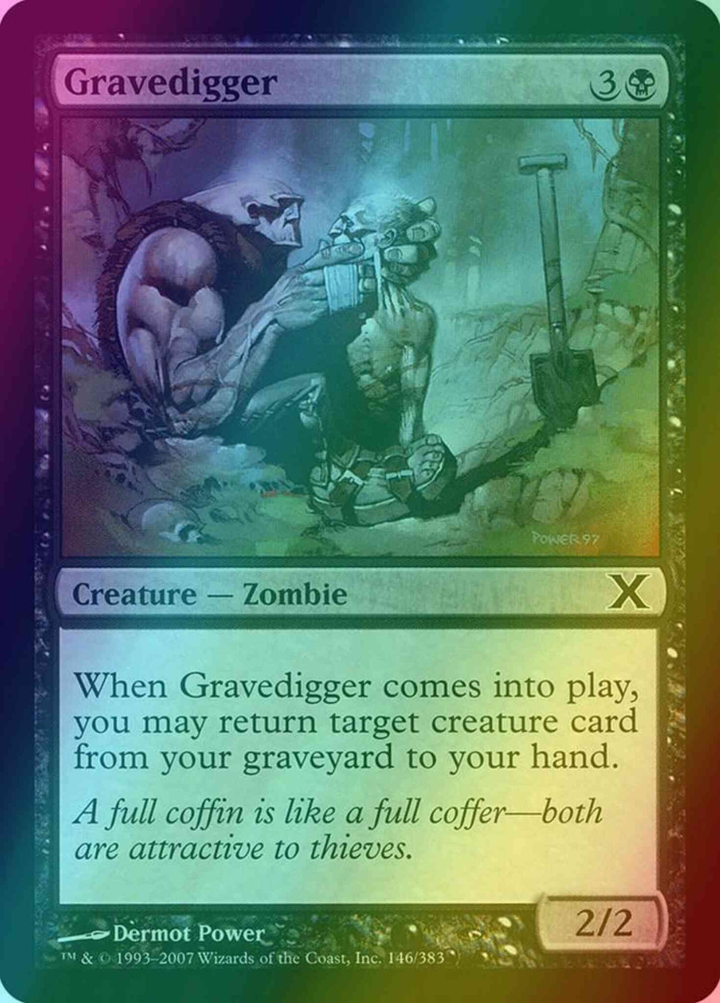 Gravedigger [146] [Tenth Edition] [Foil]