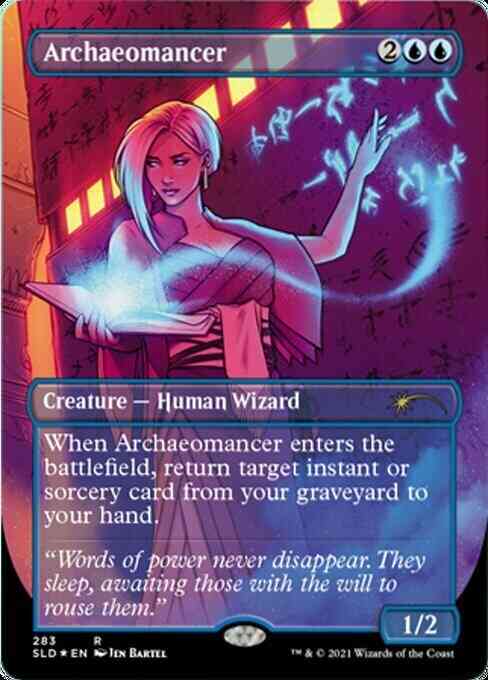 Archaeomancer [0283] [Borderless] [Jen Bartel] [Secret Lair Drop] [Non-Foil]