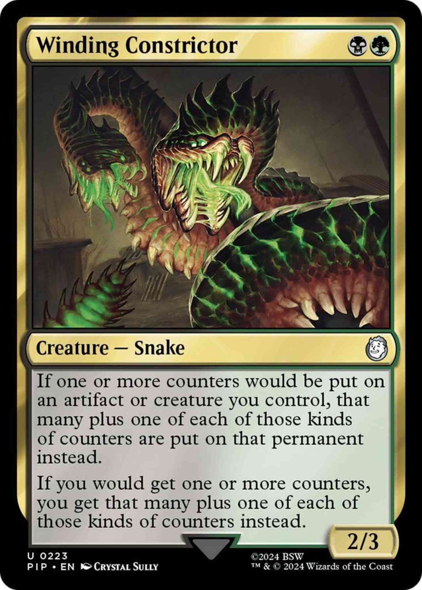 Winding Constrictor [223] [Fallout] [Non-Foil]