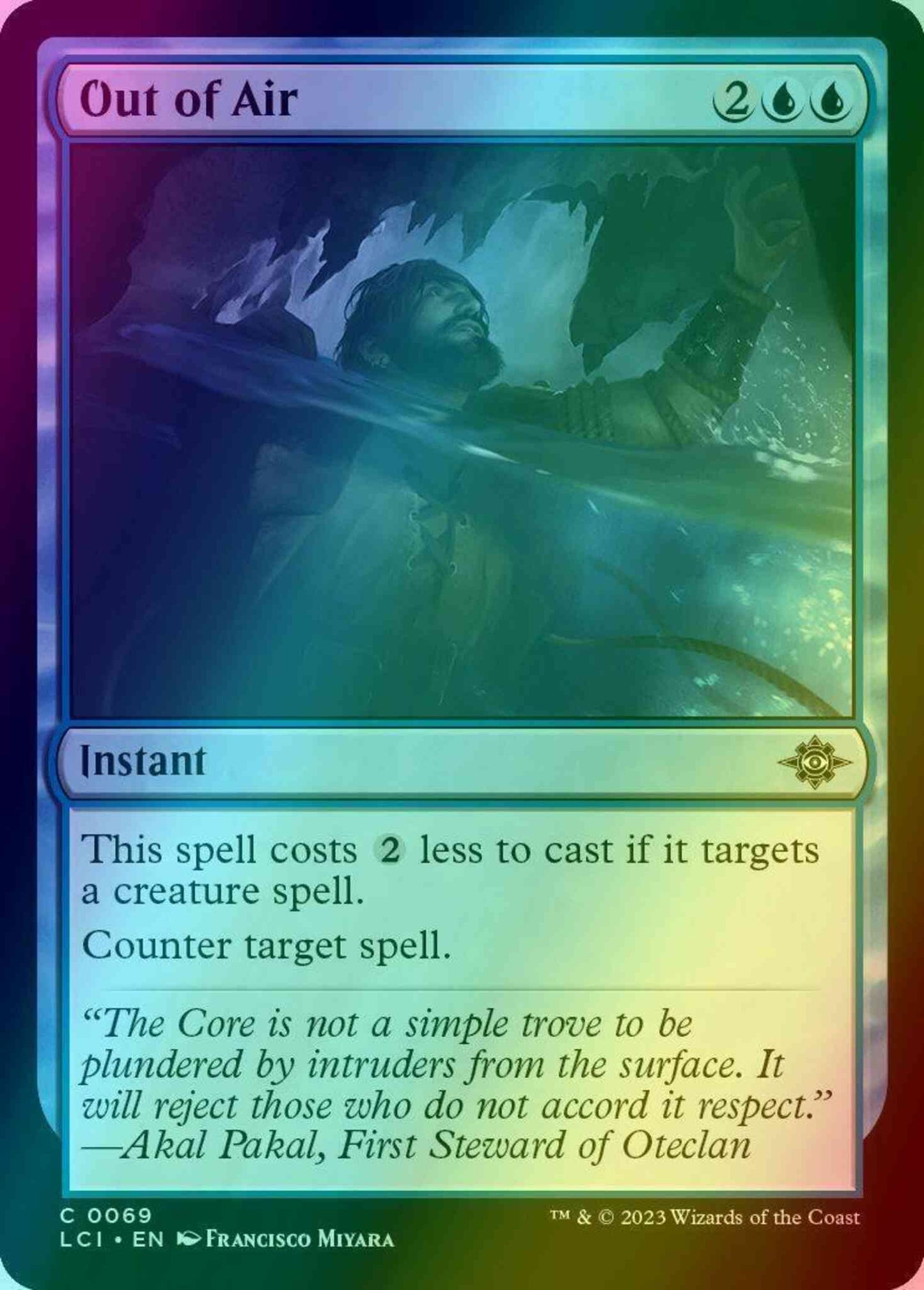 Out of Air [69] [The Lost Caverns of Ixalan] [Foil]