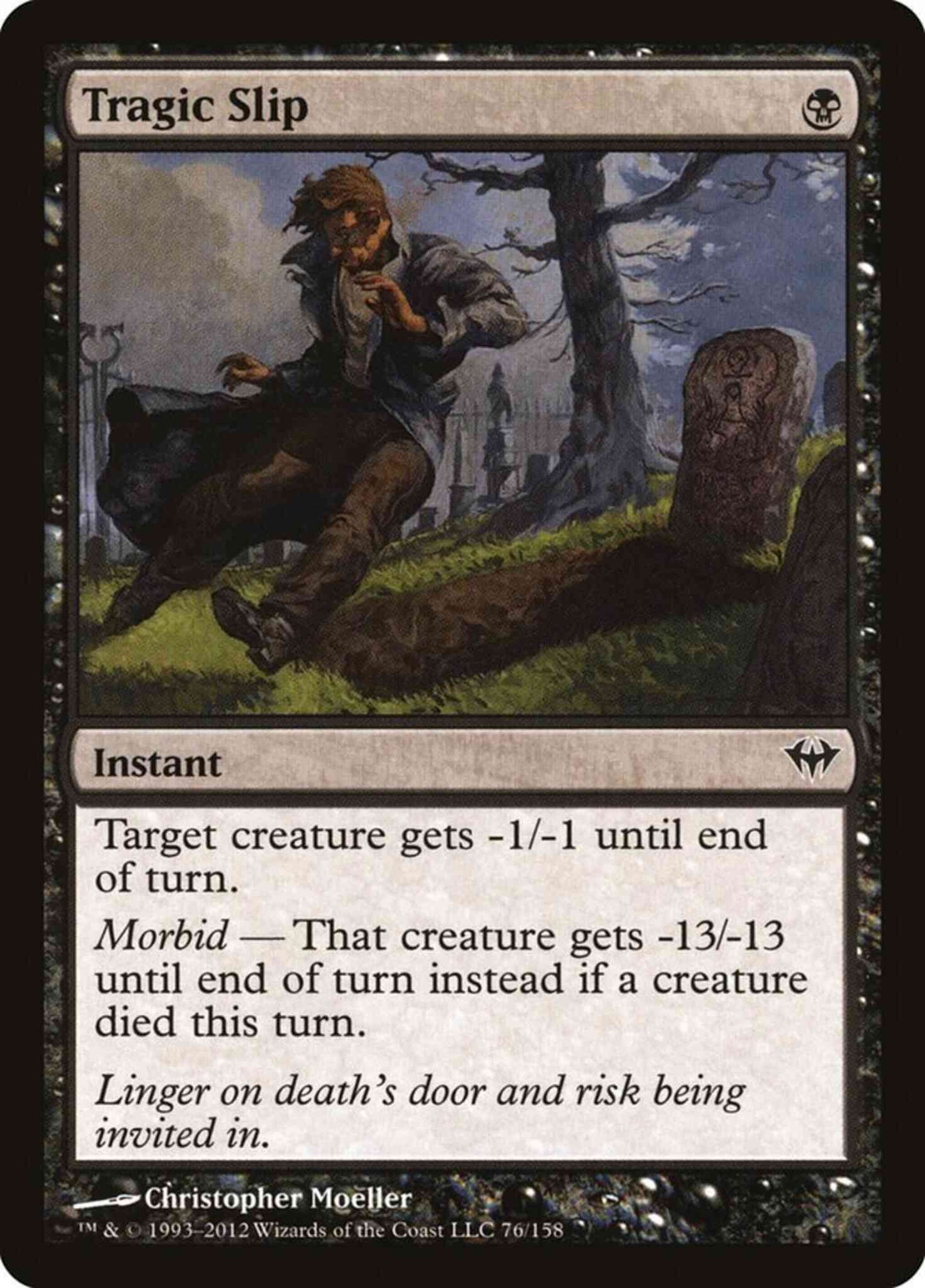 Tragic Slip [76] [Dark Ascension] [Non-Foil]