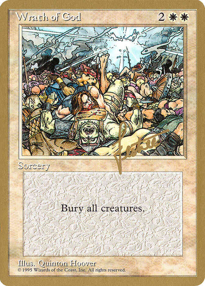 Wrath of God [bl58] [Bertrand Lestree] [Pro Tour Collector Set] [Non-Foil]