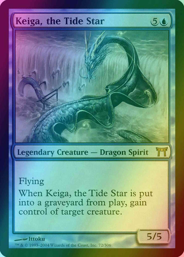 Keiga, the Tide Star [72] [Champions of Kamigawa] [Foil]