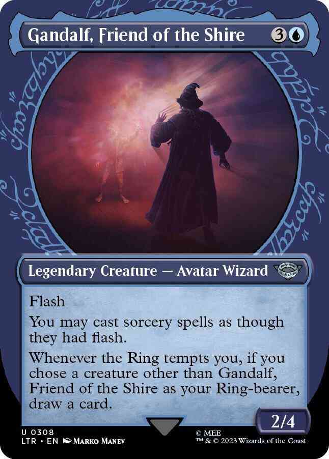 Gandalf, Friend of the Shire [308] [Ring Showcase] [The Lord of the Rings: Tales of Middle-earth] [Non-Foil]