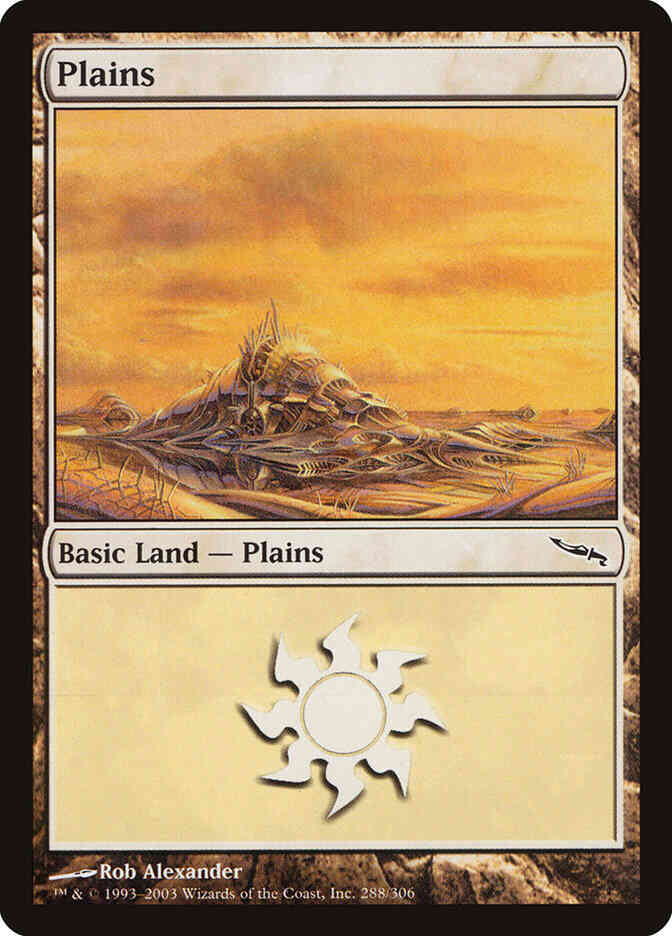Plains [288] [Mirrodin] [Non-Foil]