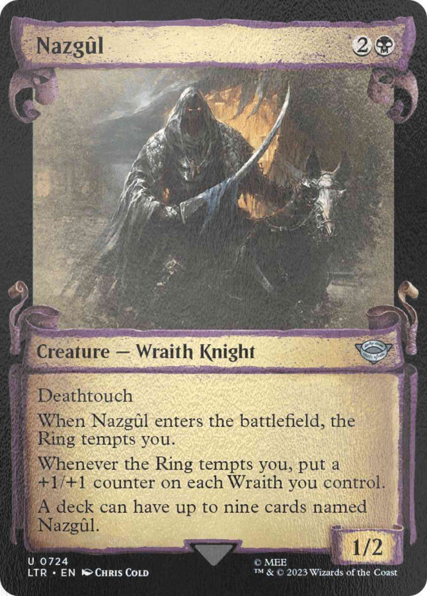 Nazgûl [724] [Scrolls Showcase] [The Lord of the Rings: Tales of Middle-earth] [Silver Foil]