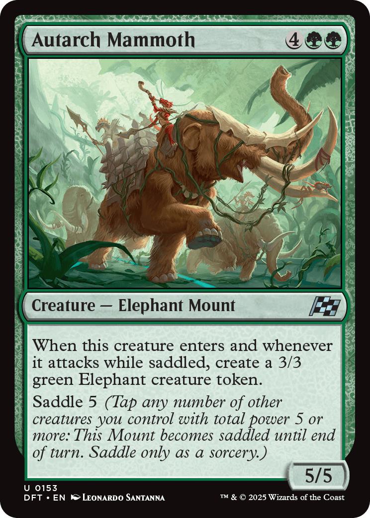 Autarch Mammoth [153] [Aetherdrift] [Non-Foil]