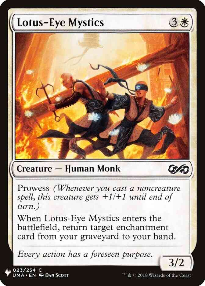 Lotus-Eye Mystics [UMA-23] [The List] [Non-Foil]