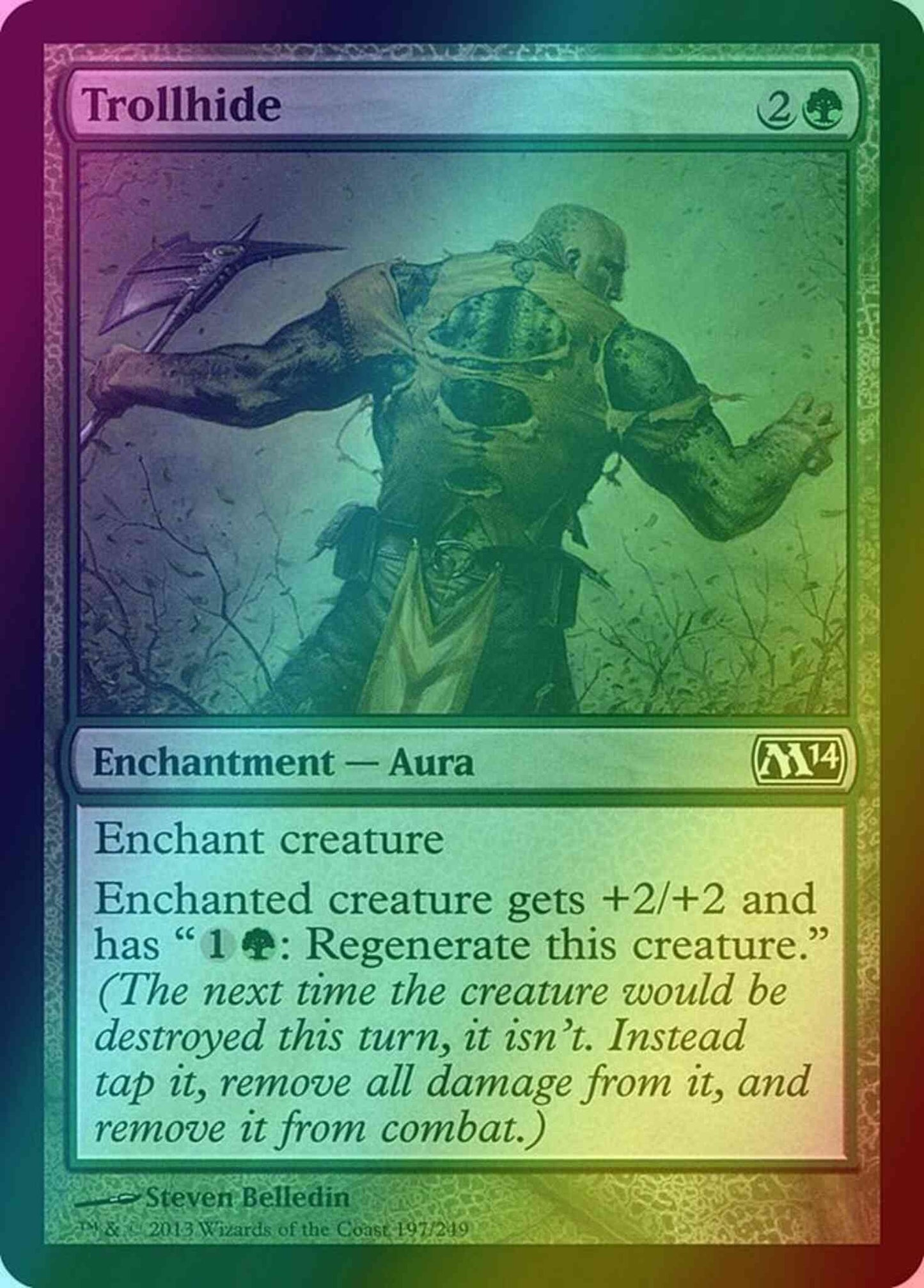 Trollhide [197] [Magic 2014] [Foil]