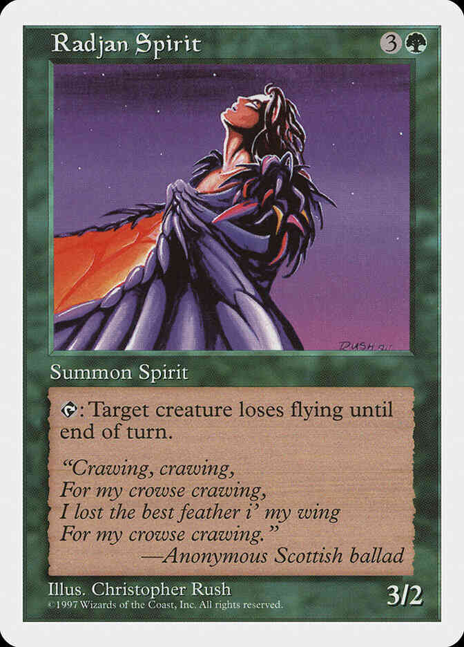 Radjan Spirit [320] [Fifth Edition] [Non-Foil]
