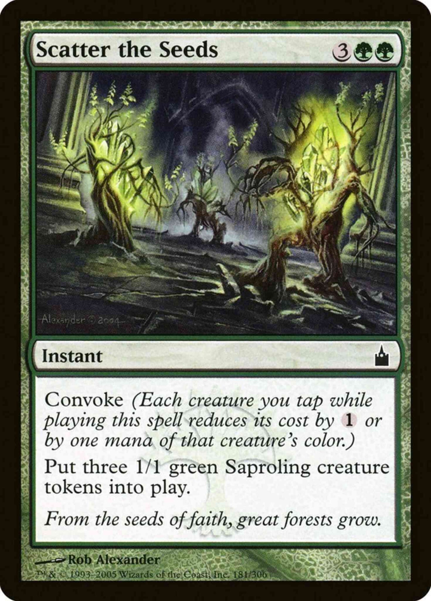 Scatter the Seeds [181] [Ravnica City Of Guilds] [Non-Foil]